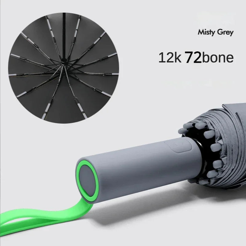 Buy Super Strong 72-Bone Windproof Folding Umbrella