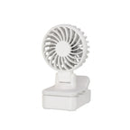 Portable Clip-On Fan UK 1200mAh USB-C Rechargeable Desk Fan