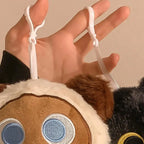 Plush Big-Eyed Cat Storage Bag Stationery Case