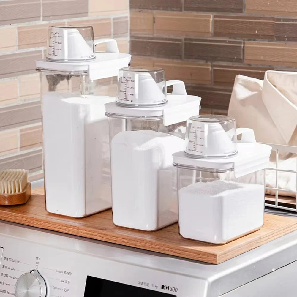 Laundry Detergent Dispenser Airtight Storage Box Main image