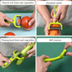 3 in 1 Rotary Vegetable Peeler Multifunction Grater & Julienne Slicer