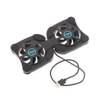 Mini Radiator Cooler Laptop Fan Stand Notebook Foldable Pad