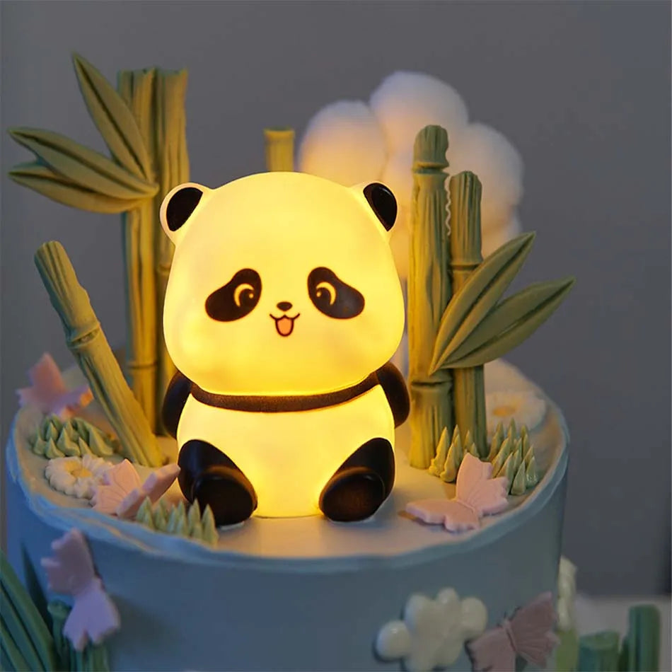 Cute Panda LED Night Light for Kids Bedroom Décor