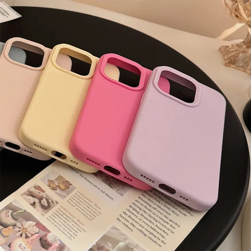 Dopamine Silicone Case for iPhone 17 16 15 14 13 12 11 Pro Max