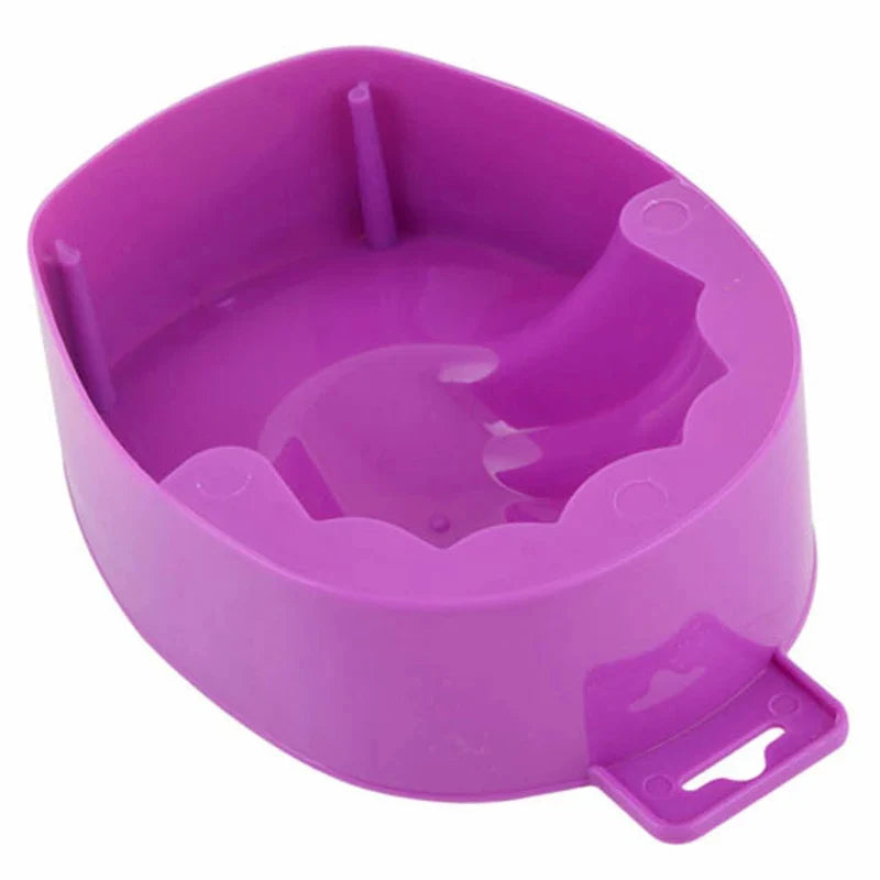 1/2PC Hand Soak Bowl Nail Care & Manicure Spa Tool