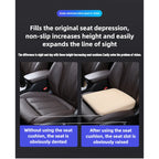 Thickened Car Seat Booster Cushion Memory Foam 3D Mesh Breathable Pad