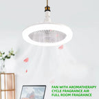 3 in 1 Ceiling Fan Light LED Lamp Remote Control Rotatable For LivingRoom Bedroom