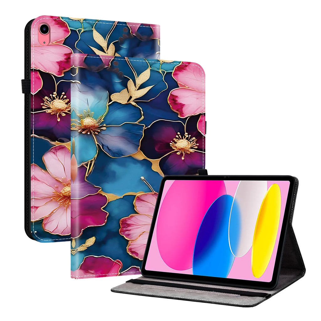 Leather Flip Case for iPad Air 11 13 A16 11th Pro 11 Mini 6 Cover