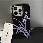Lily Orchid Flower iPhone Case for iPhone 17 16 15 14 Pro Max Cover