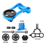 Aluminum Bike Computer Camera Mount Handlebar GPS GoPro Bracket MTB