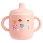 Cartoon Silicone Baby Feeding Cup Leakproof Training Cup