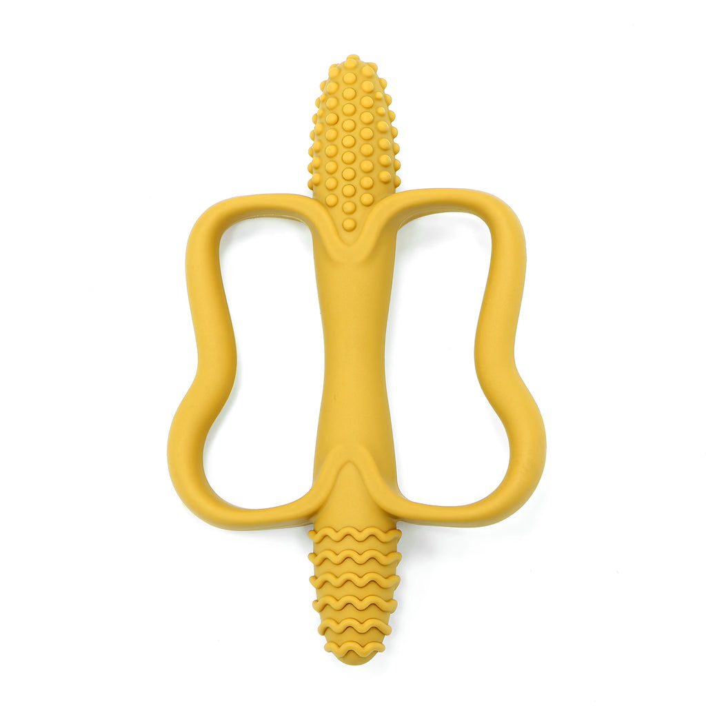 Baby Silicone Teether with Easy-Grip Handles BPA Free