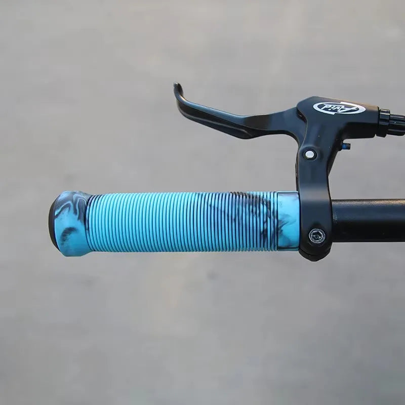 125mm MTB Bike Handlebar Grips 22.2mm Shockproof Anti-Slip Rubber