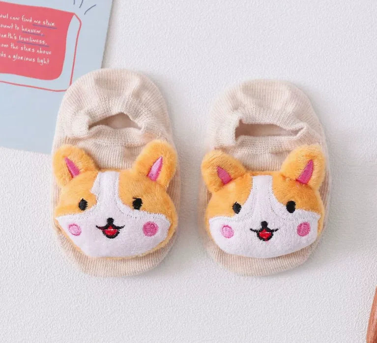 Baby Anti-Slip Socks Slippers UK – Toddler Floor Shoes (18 Colors)