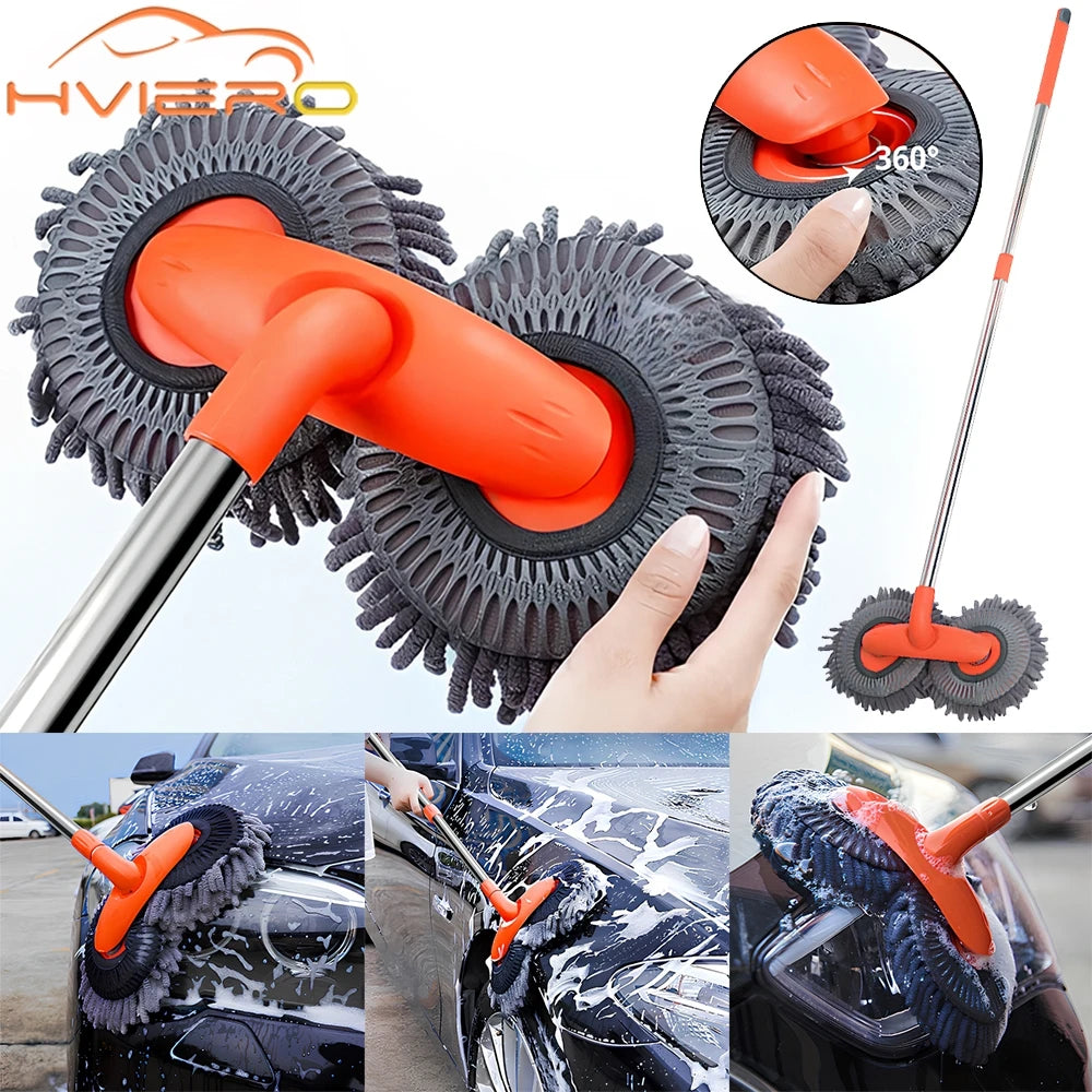 Car Cleaning Kit Dual-Action Valeting Mop Main image