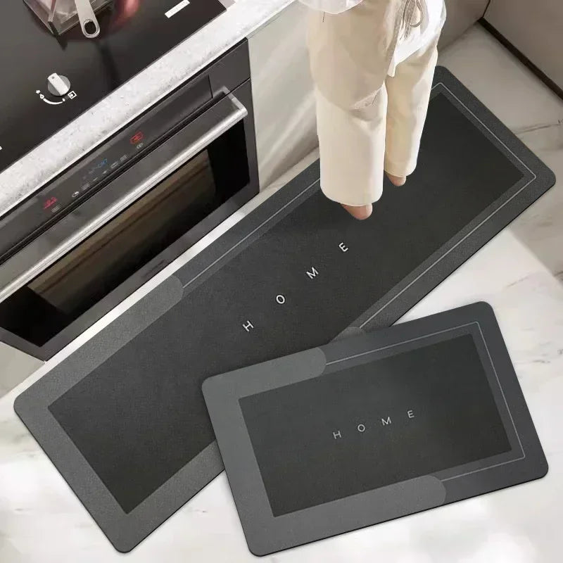 Diatomite Kitchen Rug Super Absorbent Non-Slip Long Floor Mat