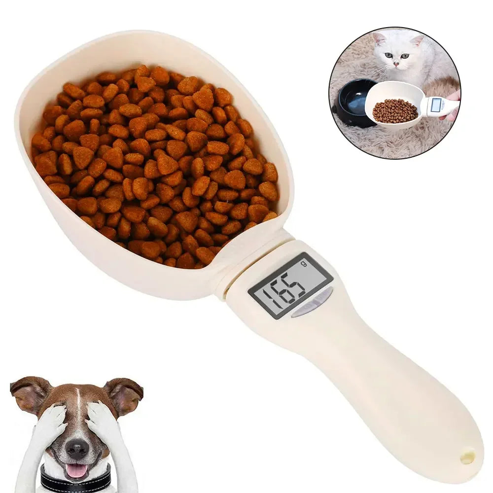 Digital Pet Food Scoop Scale LED Measuring Spoon