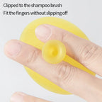 Baby Silicone Shampoo Brush Soft Scalp Massage Bath Brush