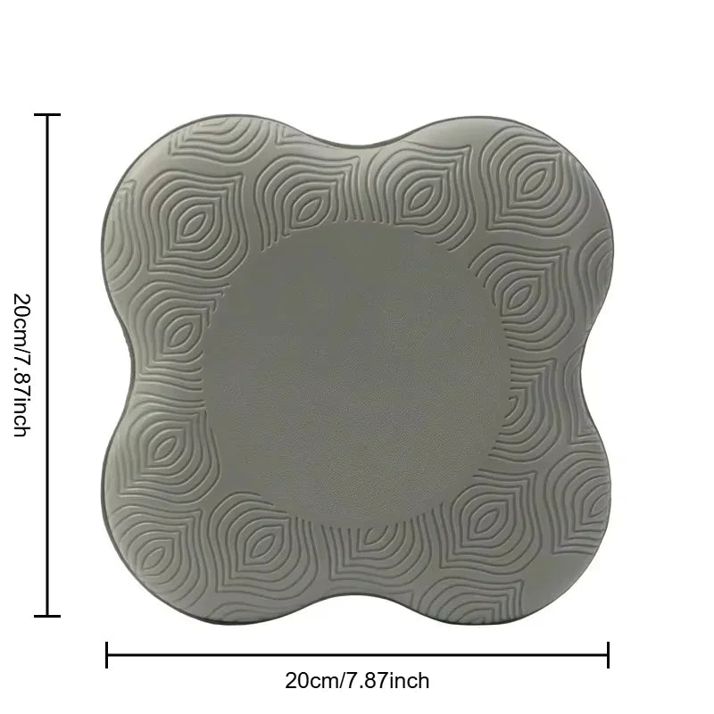 TPE Thick Anti Slip Yoga Knee Pad Soft Support Fitness Mat