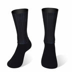 Aero Cycling Socks Men Anti-Slip Silicone Breathable Summer Bike Socks