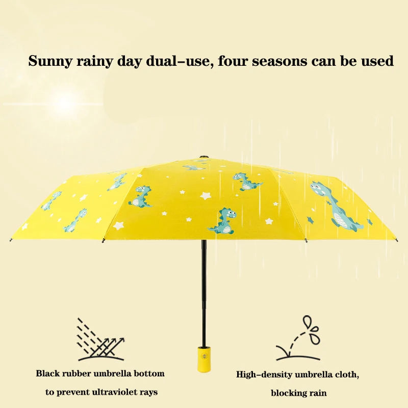 Buy Cute Dinosaur Automatic Umbrella