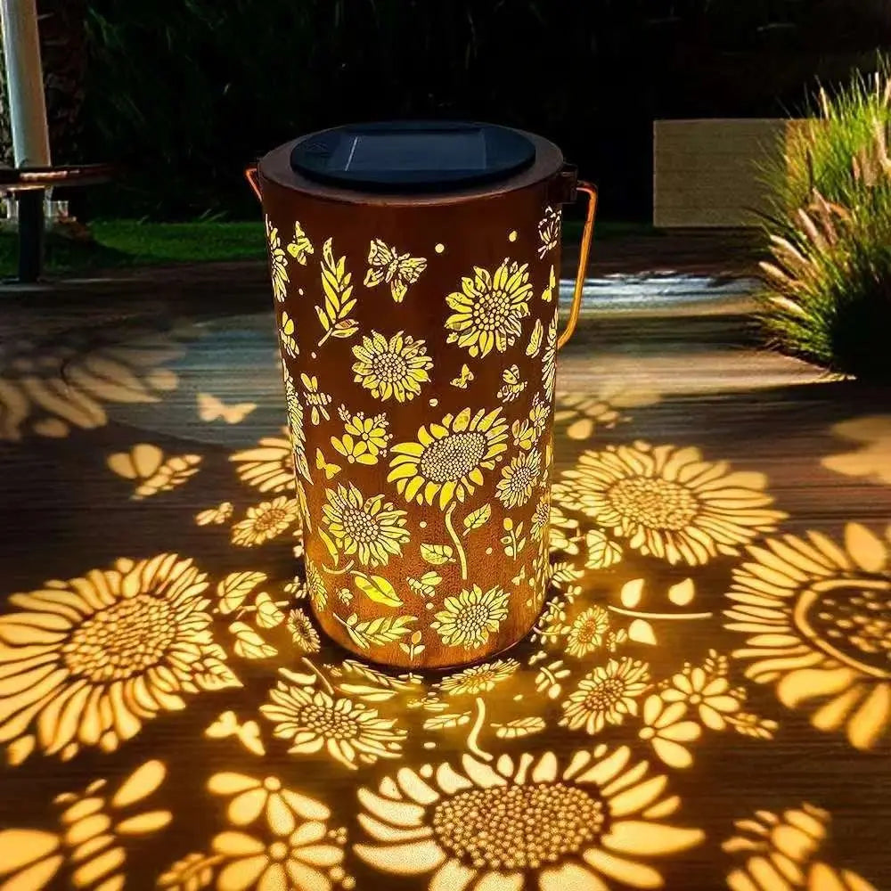 Solar Sunflower Projection Light Waterproof Outdoor Garden Light Main image
