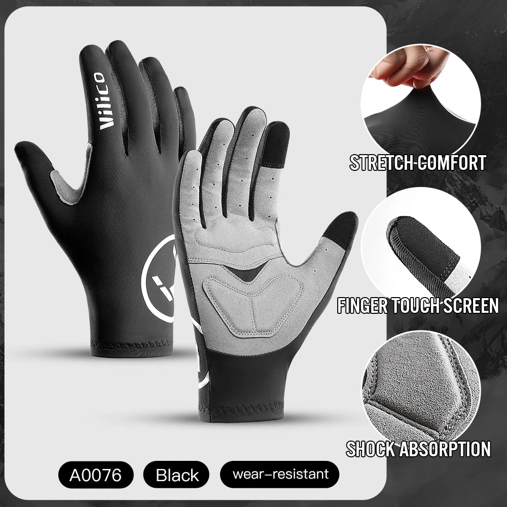 Half Finger Cycling Gloves Anti Slip MTB Road Bike Breathable