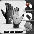 Half Finger Cycling Gloves Anti Slip MTB Road Bike Breathable