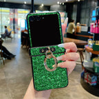 Luxury Glitter Ring Holder Case for Motorola Razr 70 60 50 Ultra