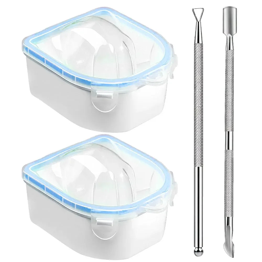 Nail Care Soak Bowl Dead Skin Softening Manicure Tool