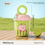 UFORU Dopamine Fruit Cup Portable Leak Proof Yogurt Cup with Fork