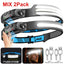 USB Rechargeable Induction COB LED Headlamp Waterproof