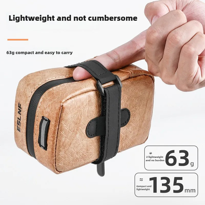 Waterproof MTB Bicycle Tail Saddle Bag Durable Rear Storage Bag