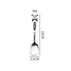 Cute Animal Stainless Steel Spoon – Panda Rabbit Bear Coffee Dessert Spoon