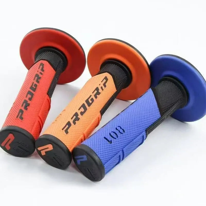 Universal 22-24mm Motorcycle Handle Grips Anti-Slip Waterproof