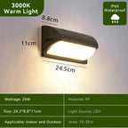 Waterproof LED Wall Light for Porch, Garden & Outdoor Pathways
