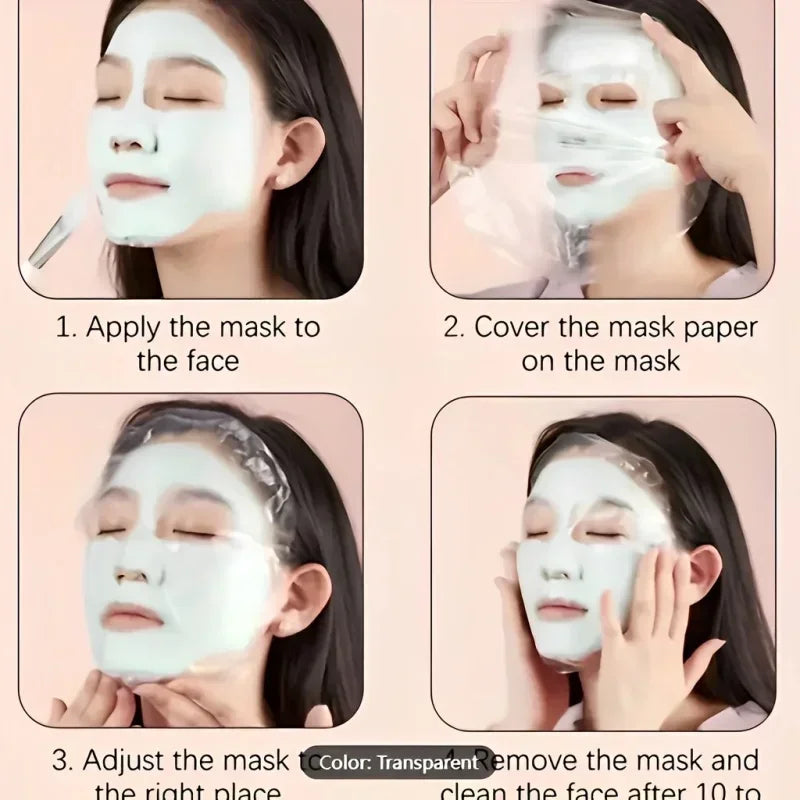 20mm ultra thin disposable facial mask film transparent plastic
18mm disposable plastic face mask paper ultra thin transparent
35mm thick disposable plastic face mask wrap for serum absorption