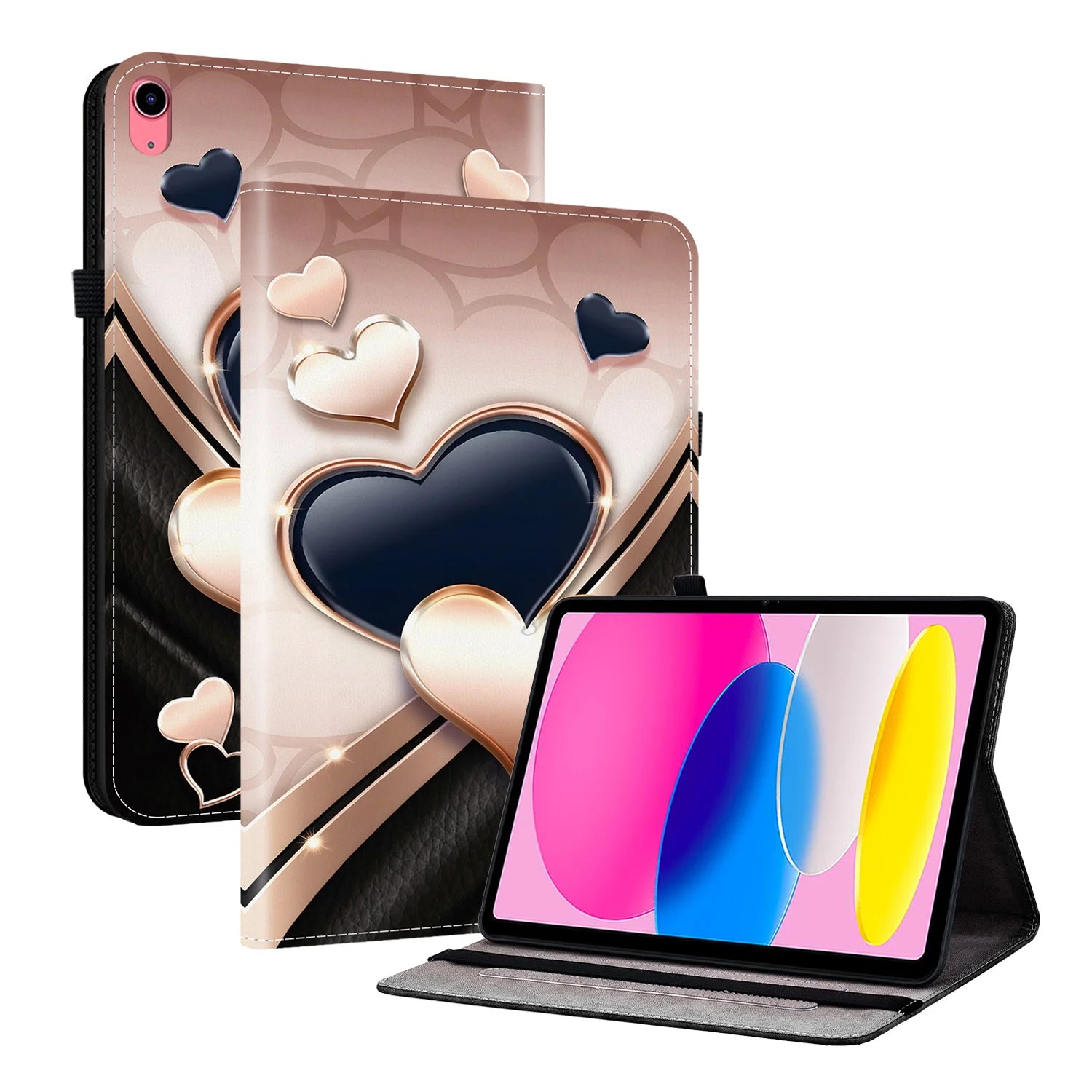 Leather Flip Case for iPad Air 11 13 A16 11th Pro 11 Mini 6 Cover