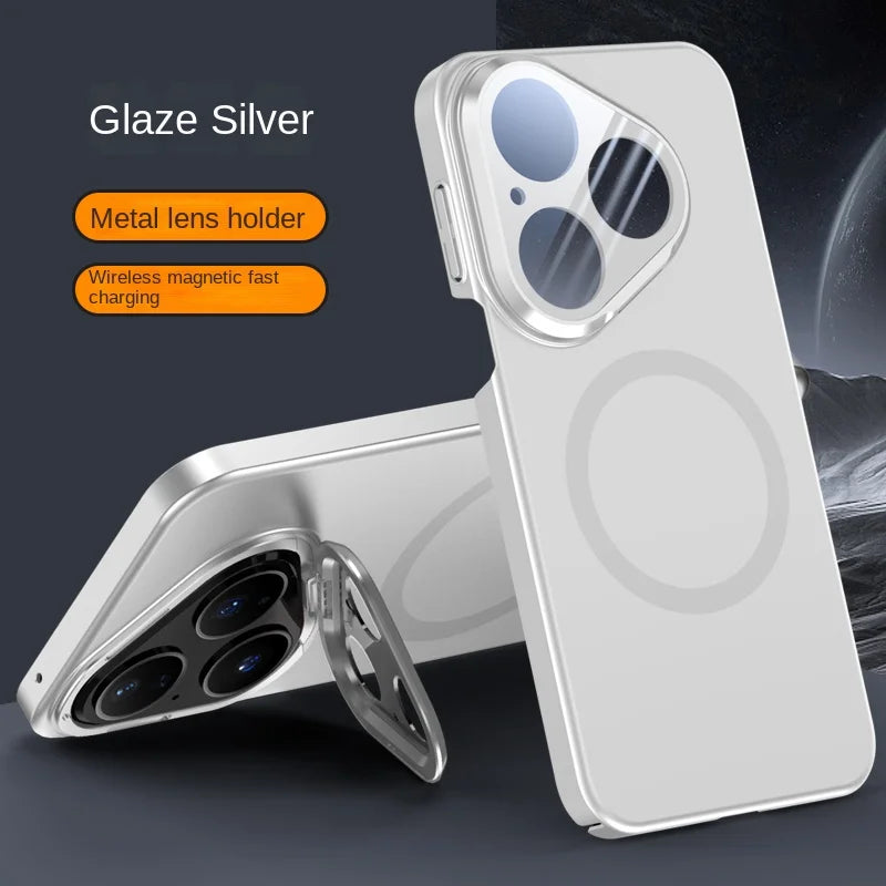 Magnetic Matte Stand Case for Huawei Pura 80 Pro & 80 Ultra