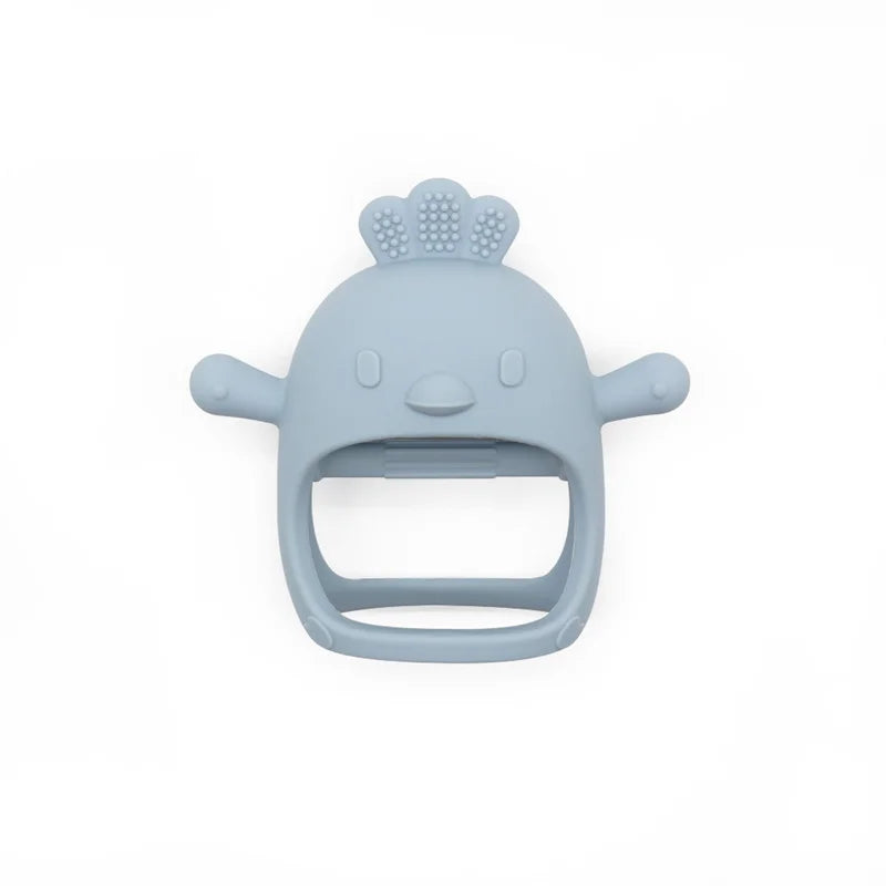 Cartoon Chick Silicone Baby Teether BPA Free Toy