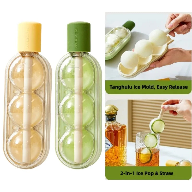 BPA Free Popsicle Molds – Reusable DIY Ice Cream & Ice Pop Maker