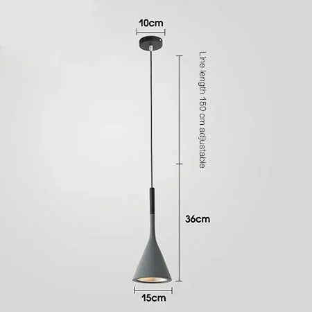Modern LED Pendant Light E27 for Bedroom & Dining Room