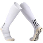 Football Grip Socks Anti Slip Silicone Calf Soccer Sports Socks
