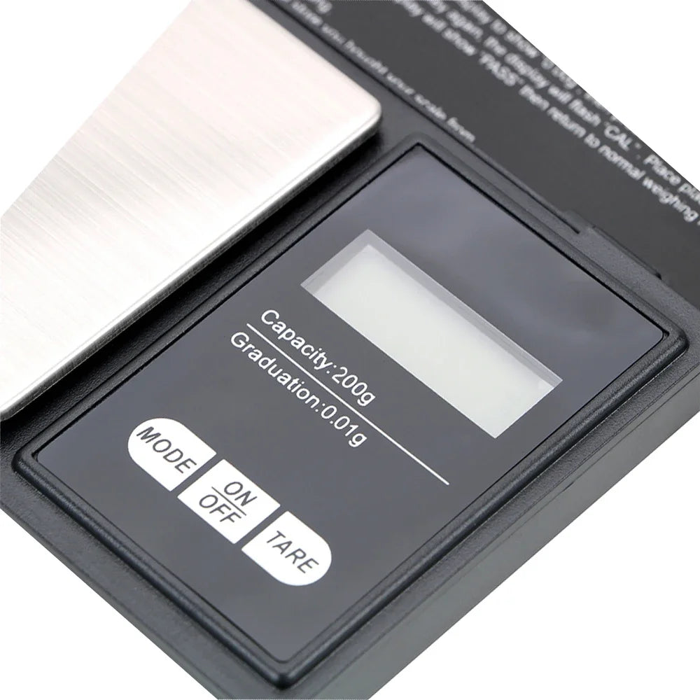 200g 0.01g Digital Pocket Scale Precision Gram Scale