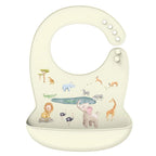 Silicone Baby Bib Waterproof Banana Feeding Bib for Babies