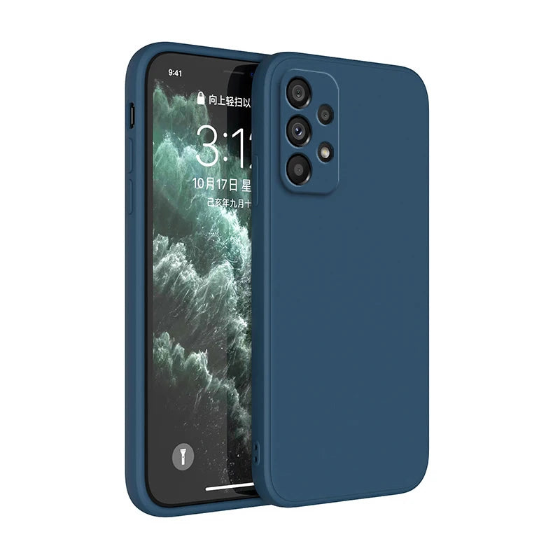 Silicone Camera Protection Case for Samsung Galaxy A Series 5G