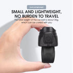 WEST BIKING USB Rechargeable Electric Bike Bell Safety Warning Horn