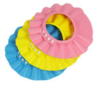 Adjustable Baby Shampoo Cap Waterproof Bath Hat