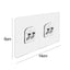 Transparent Adhesive Wall Hooks No-Drill Kitchen & Bathroom Hooks