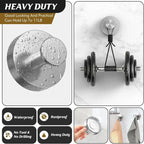 Stainless Steel Suction Cup Hook Reusable Waterproof Wall Hook